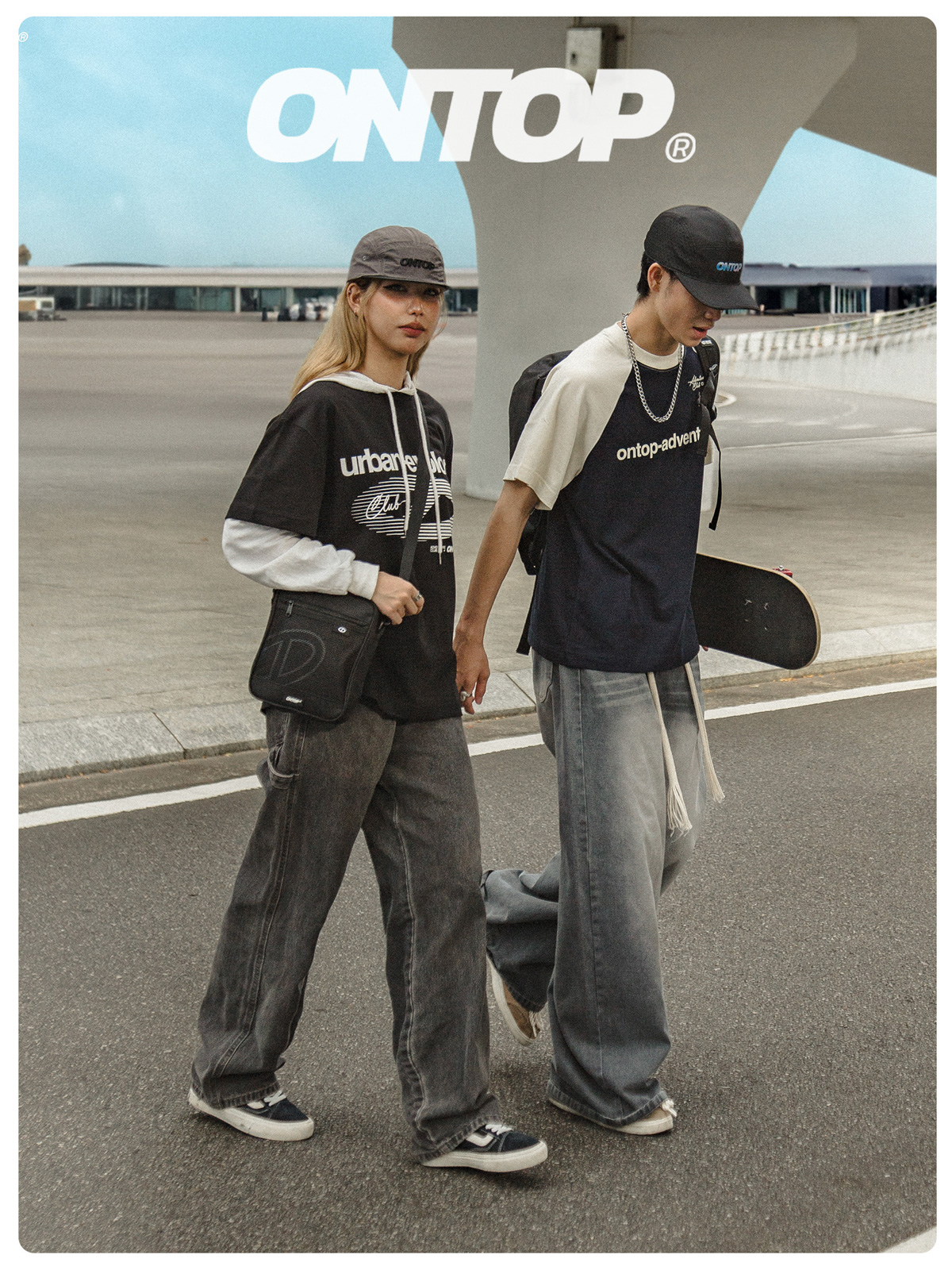 túi nam đeo chéo ONTOP