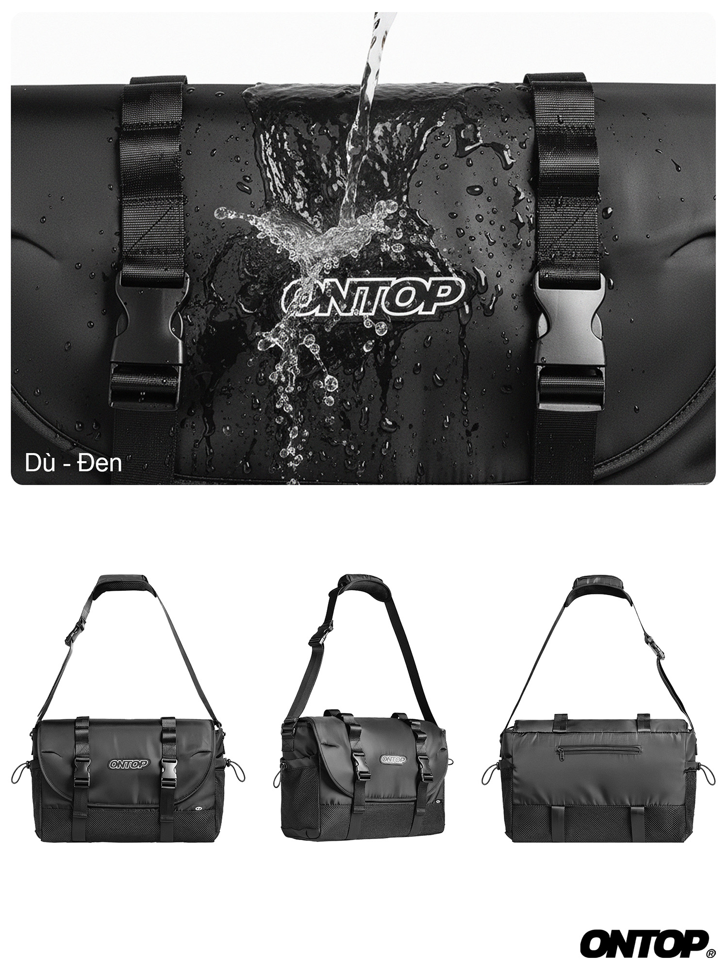 Túi đeo chéo nam ONTOP Expedition Messenger Bag