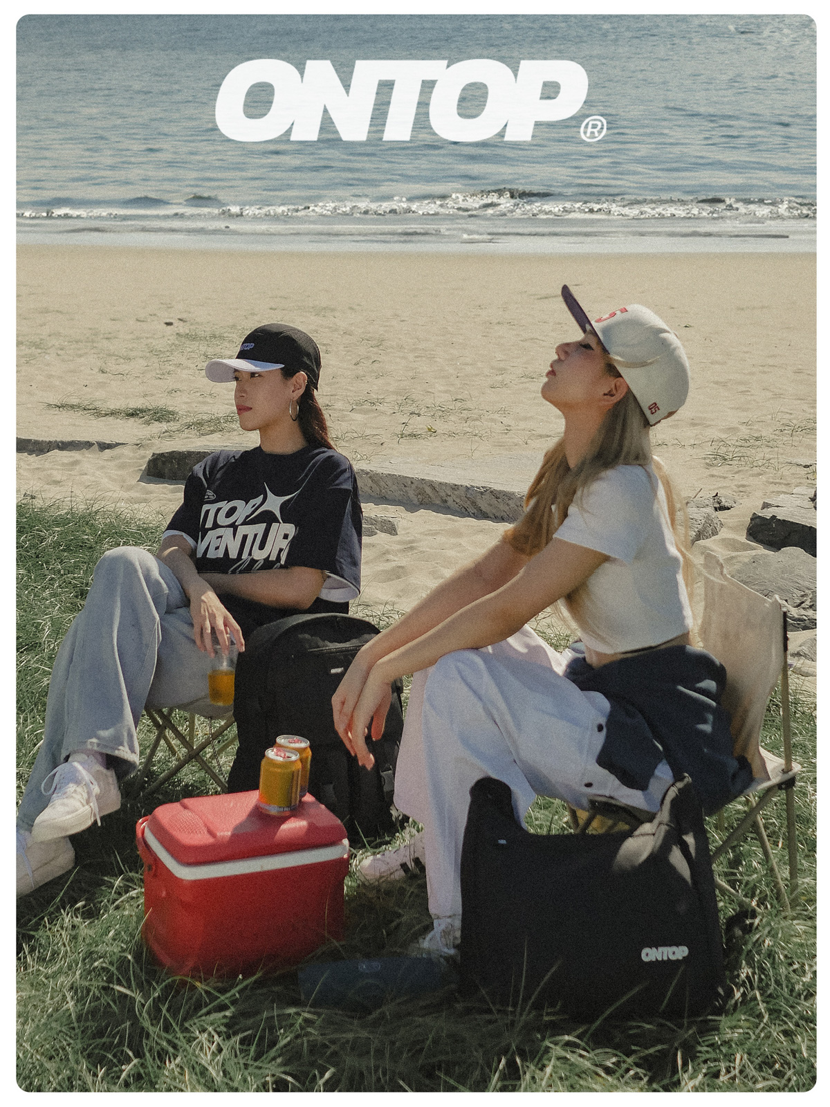 Túi đeo chéo vải dù nam Ontop