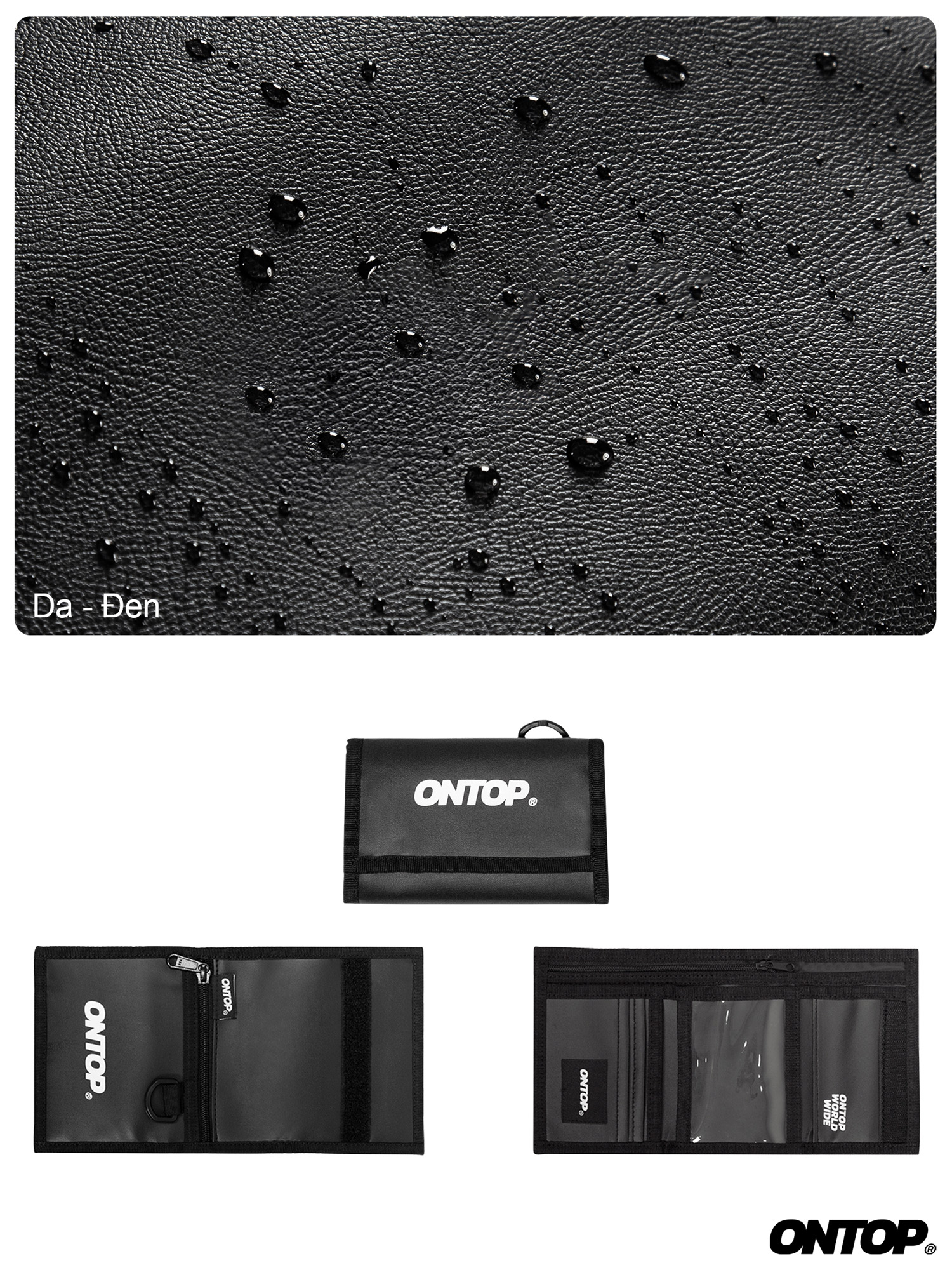 ví da nam nhỏ gọn ONTOP