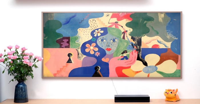 Biến TV thành phụ kiện nghệ thuật trong chính ngôi nhà bạn