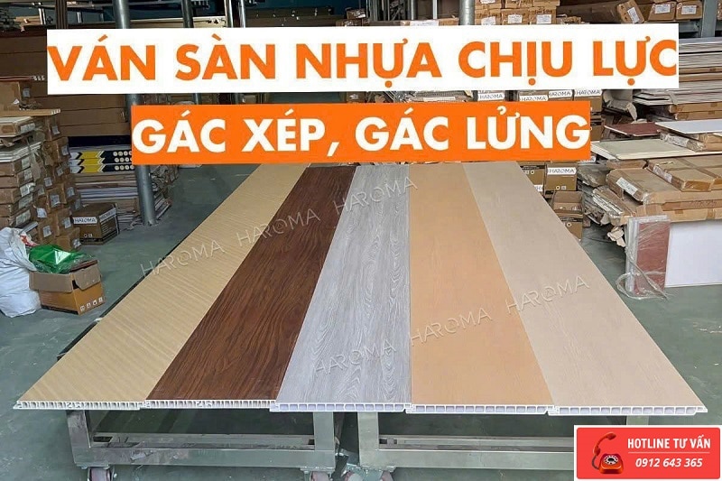 Sàn nhựa chịu lực gác xép, gác lửng