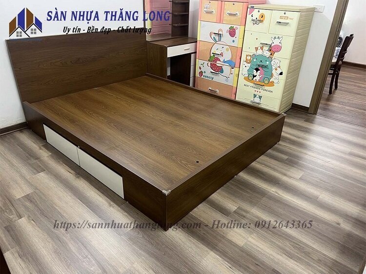 Sàn nhựa hèm khoá 6mm