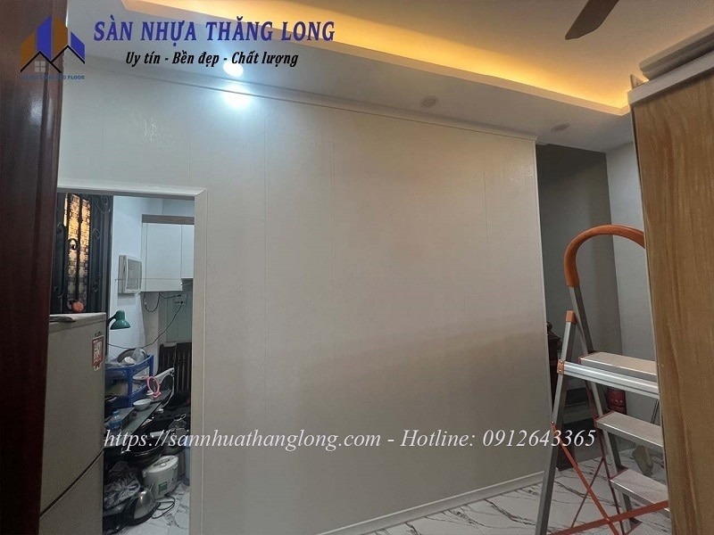 Vách ngăn phòng nhựa 2 mặt