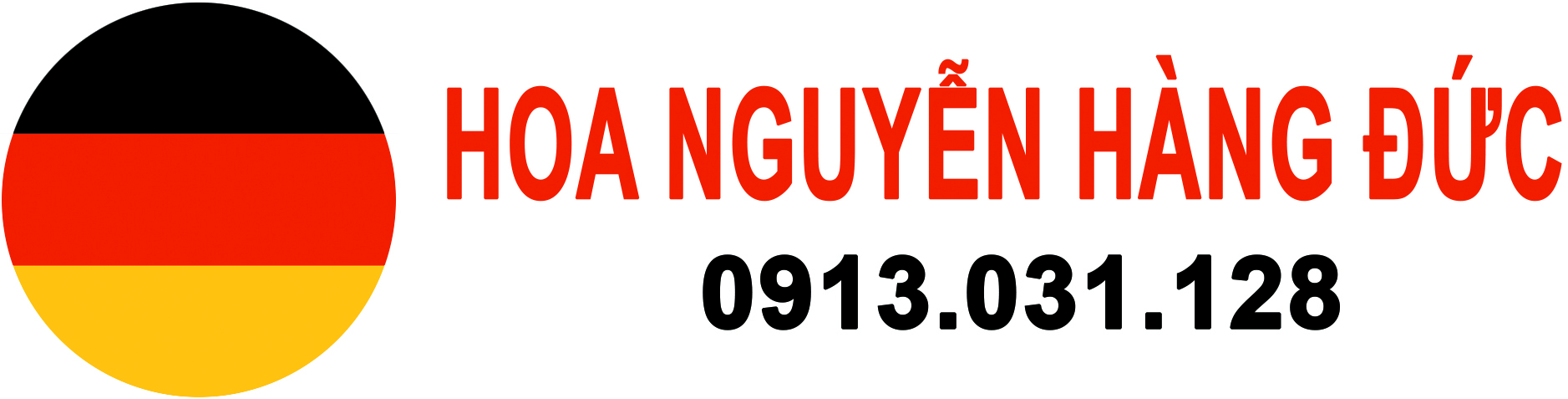 Logo Web hàng Đức - Hoa Nguyễn