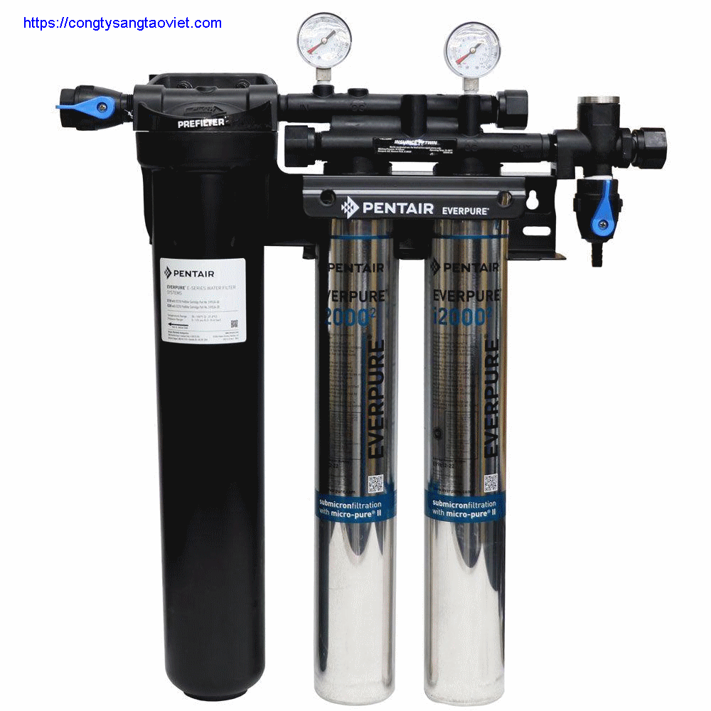Everpure EV9324-22 Insurice Twin PF-i2000(2) With Prefilter