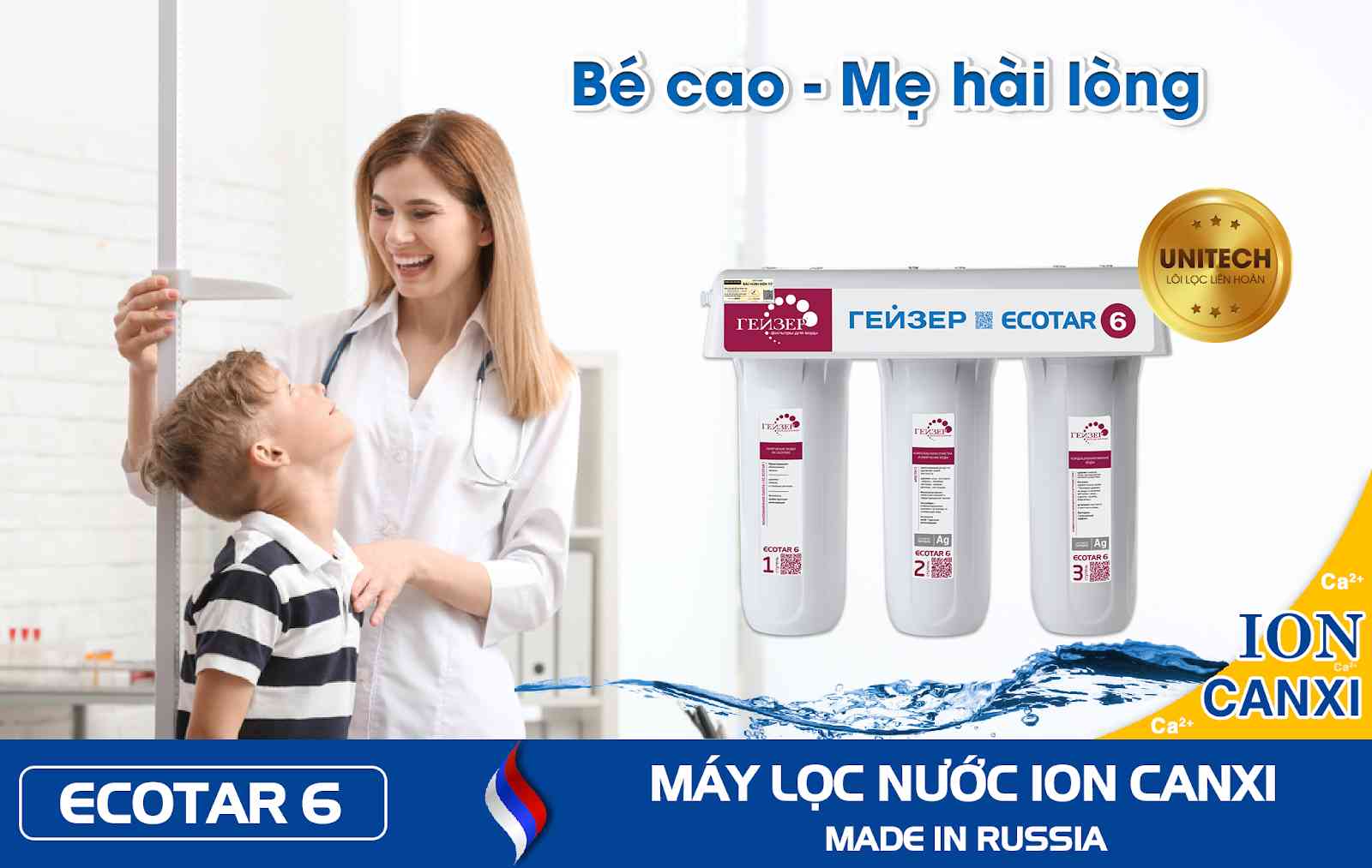 Máy Lọc Nước Geyser Ecotar 6