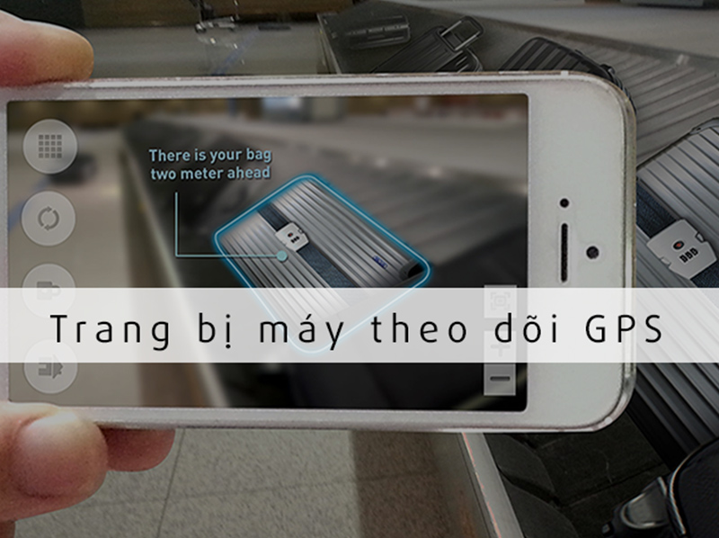 Trang bị máy theo dõi GPS