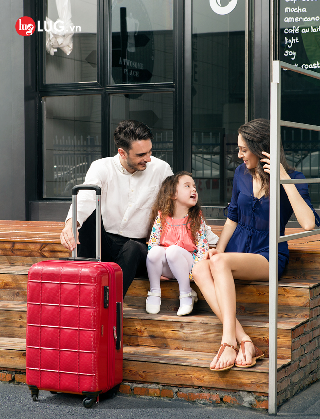 Bộ tứ Siêu phẩm Vali kéo nhựa cao cấp từ Thương hiệu Echolac