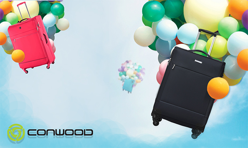 Vali kéo vải Conwood CT716 – Vali siêu nhẹ