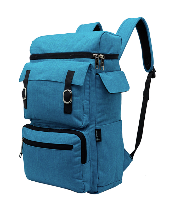 Balo Lusetti Aster LS-5138-04 được làm bằng chất liệu bố cotton gân nhưng lại có khả năng chống nước cực hiệu quả