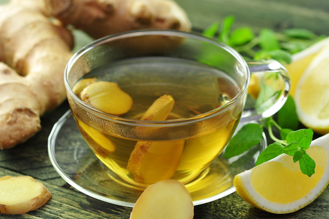 Mẹo chống đau bụng bằng gừng