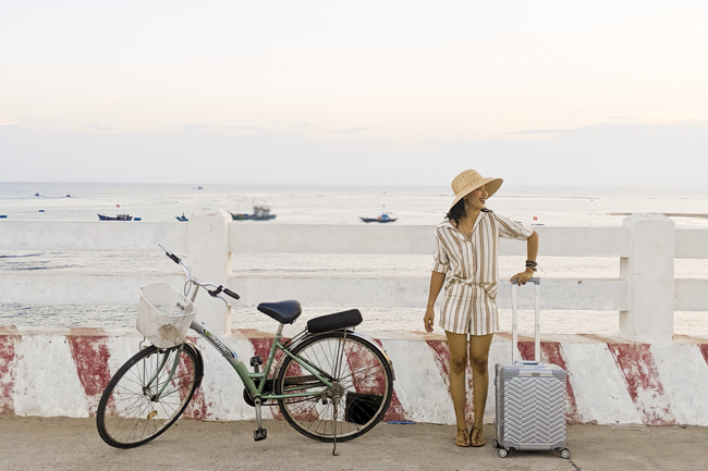 Vali du lịch cho chuyến đi Lý Sơn