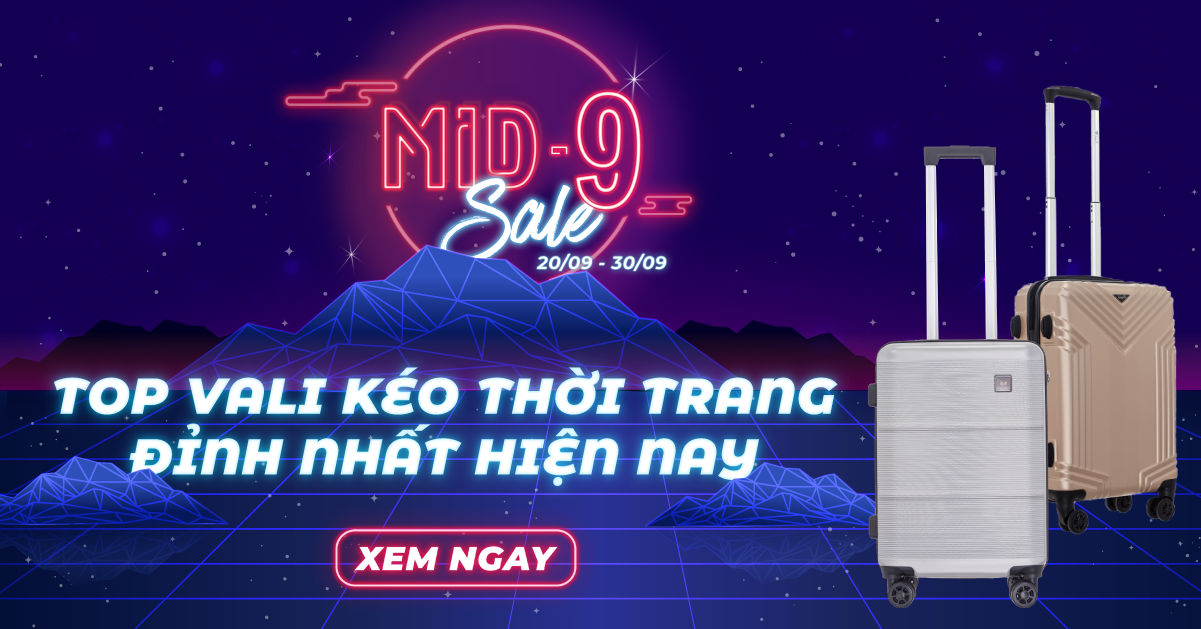 Vali kéo thời trang hiện đại