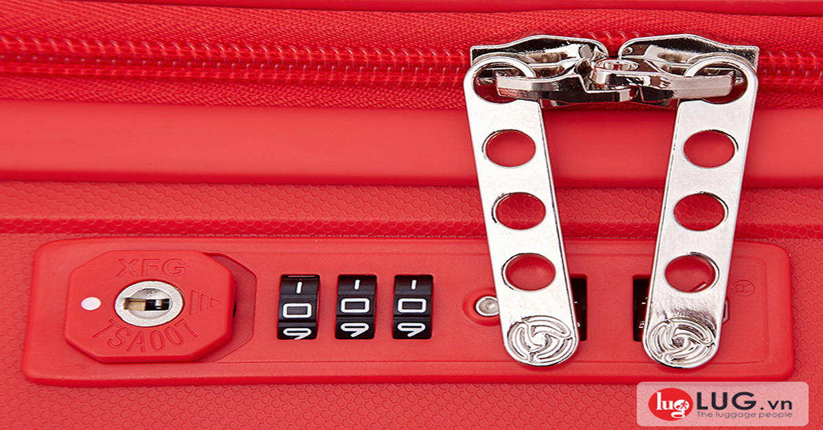 Vali kéo có khóa kéo TSA