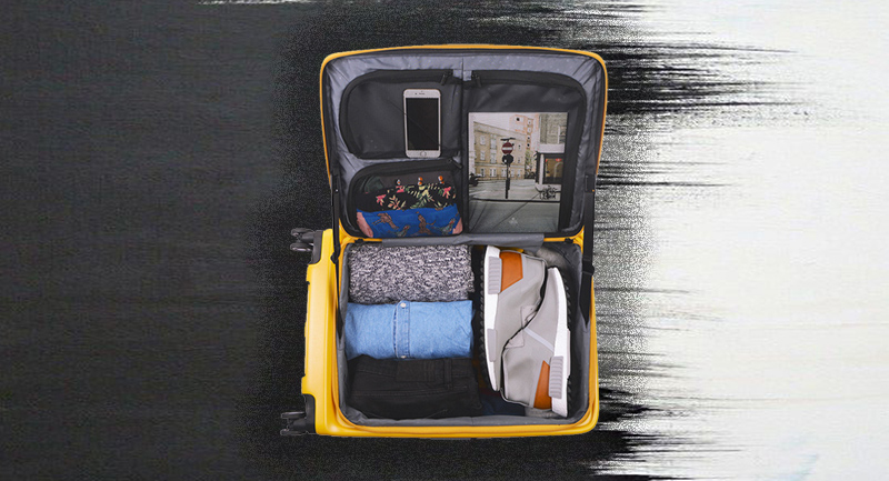 Sắp đặt hành lý dàng dễ hơn với loại vali vải  