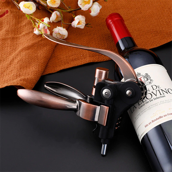 Vacu Vin Lever Corkscrew Horizontal là dụng cụ mở nút chai rượu vang một cách thanh lịch.