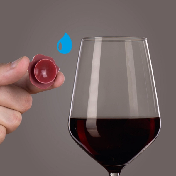 Vacu Vin - Bộ đánh dấu ly rượu - 8 cái