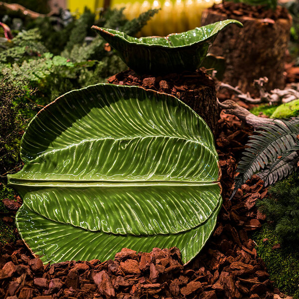 Bordallo - Leaves - Tô hình lá chuối - 39.5cm