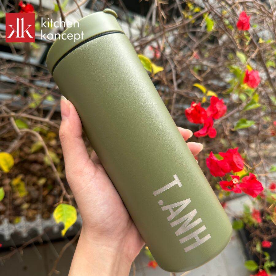 Bình giữ nhiệt Flip Traveler - Màu hoài cổ