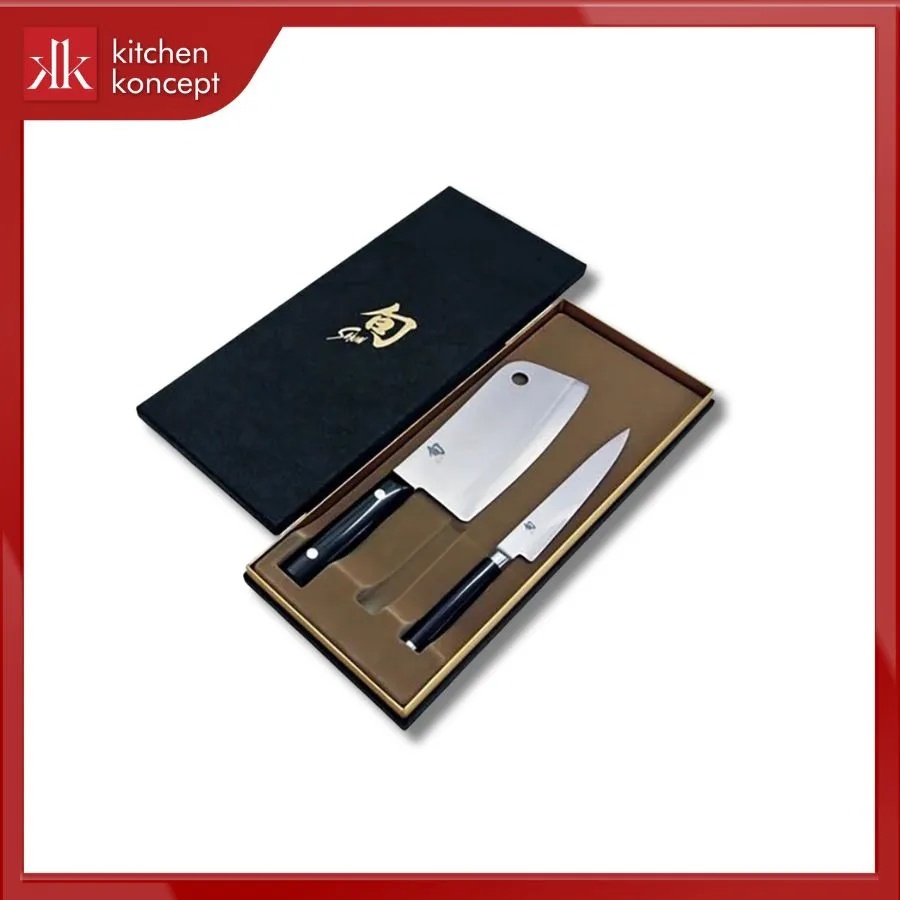 Bộ dao Shun Classic (B) - 2 món, sản xuất tại Nhật