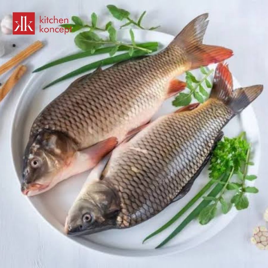 Cá chép sông tươi ngon là nguyên liệu cốt lõi