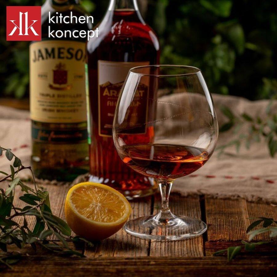 Ly Snifter bầu có miệng tròn