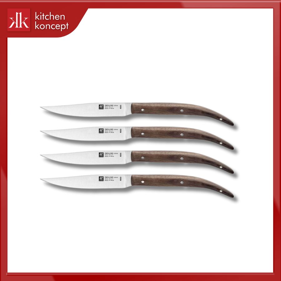 Bộ 4 dao bít tết ZWILLING Steak màu nâu