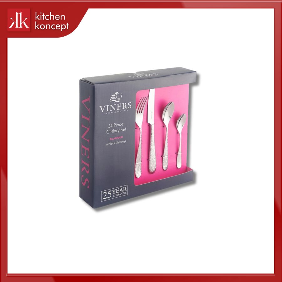 Bộ dao muỗng nĩa Glamour 24 món của Viners