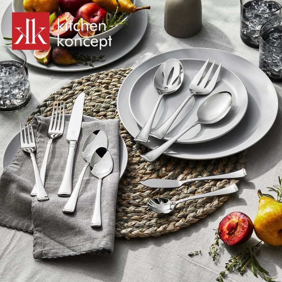 Sử dụng dao muỗng nĩa phong cách châu Âu