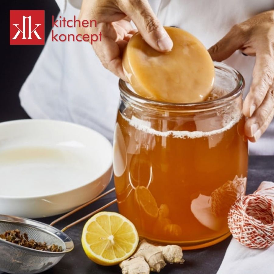 Cách làm trà kombucha tại nhà cực dễ