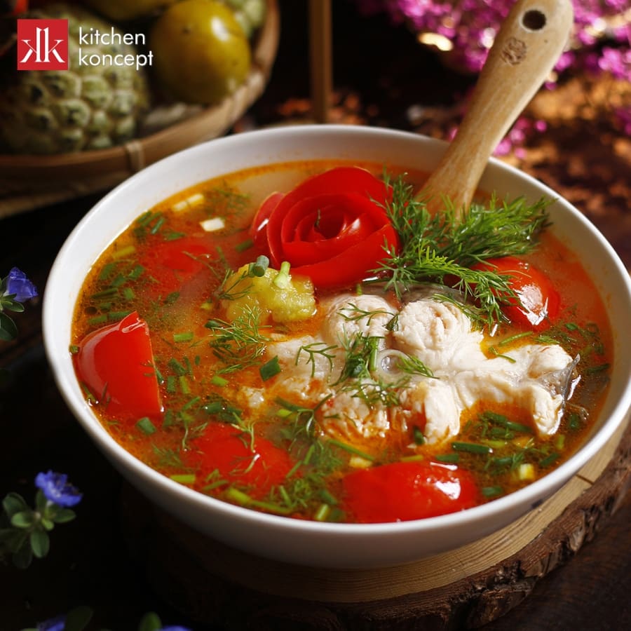 Cách nấu canh chua cá kiểu miền Bắc