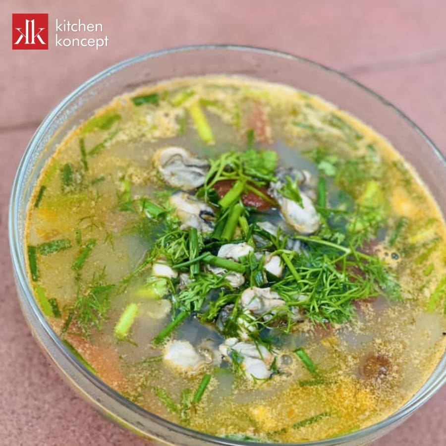 Cách nấu canh chua hàu dinh dưỡng