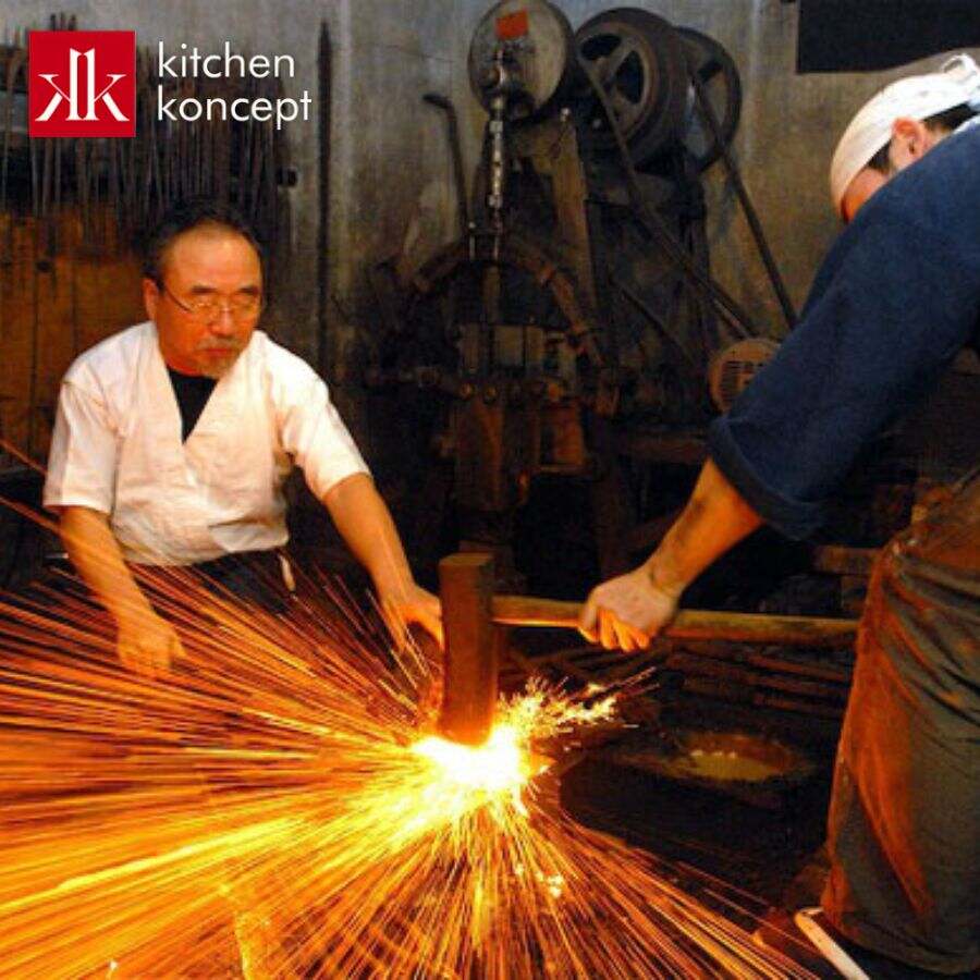 Cách rèn dao của người Nhật