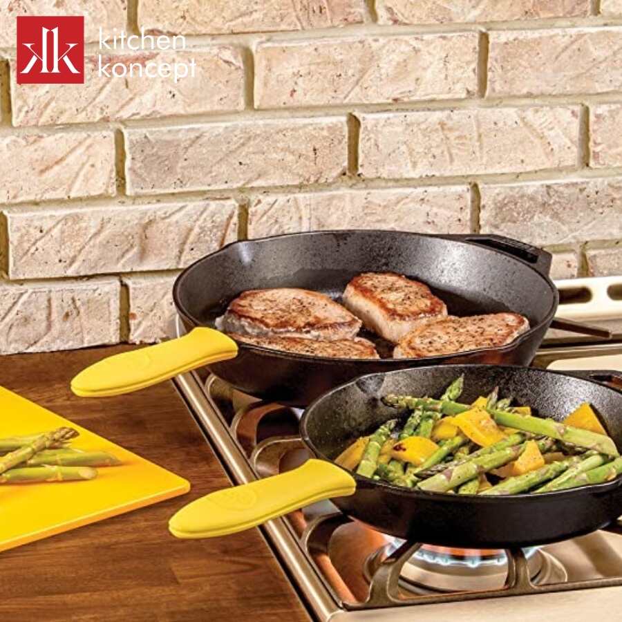 Chảo gang sử dụng cho mọi loại bếp