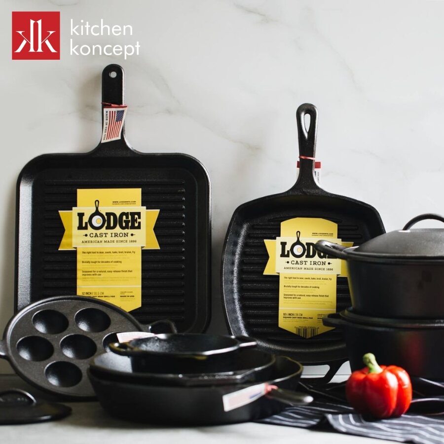 Chảo gang Lodge thương hiệu Mỹ