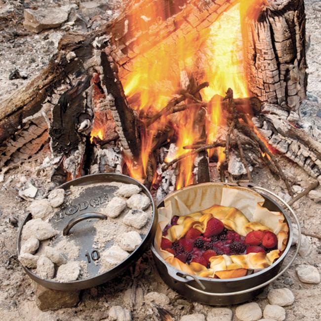 Chảo gang dùng để nướng bánh