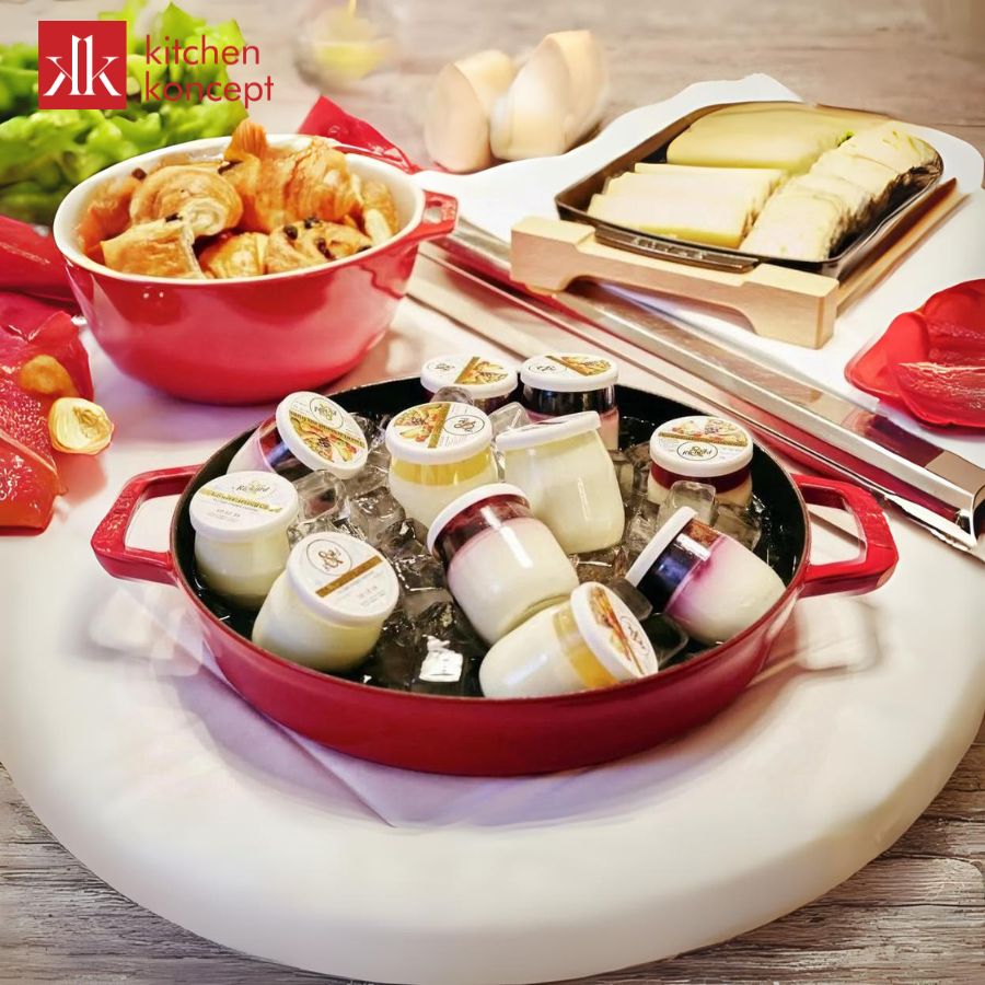 chảo gang tráng men Staub