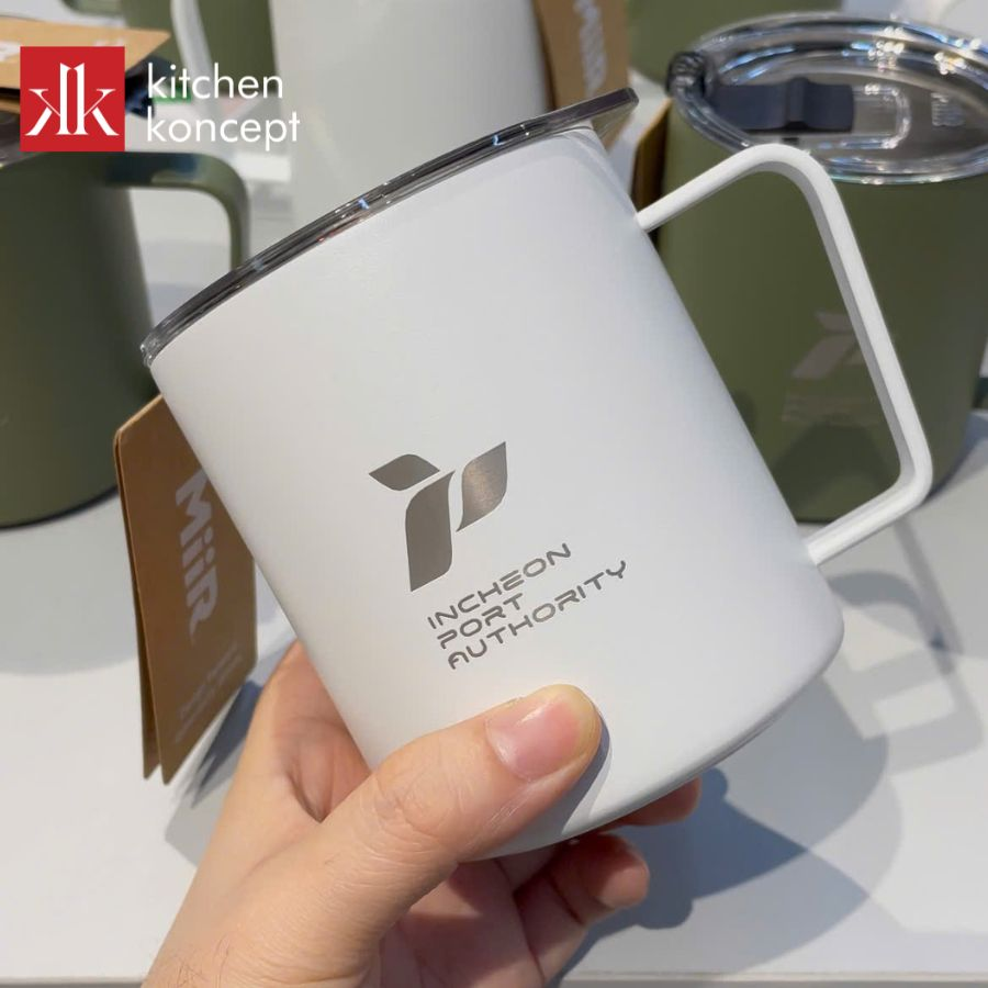 Cốc giữ nhiệt Miir khắc laser logo công ty
