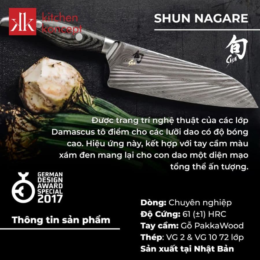 Chất liệu làm nên dao sắc bén