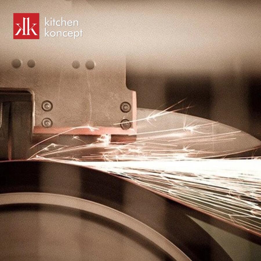 Dao được rèn từ thép nguyên khối