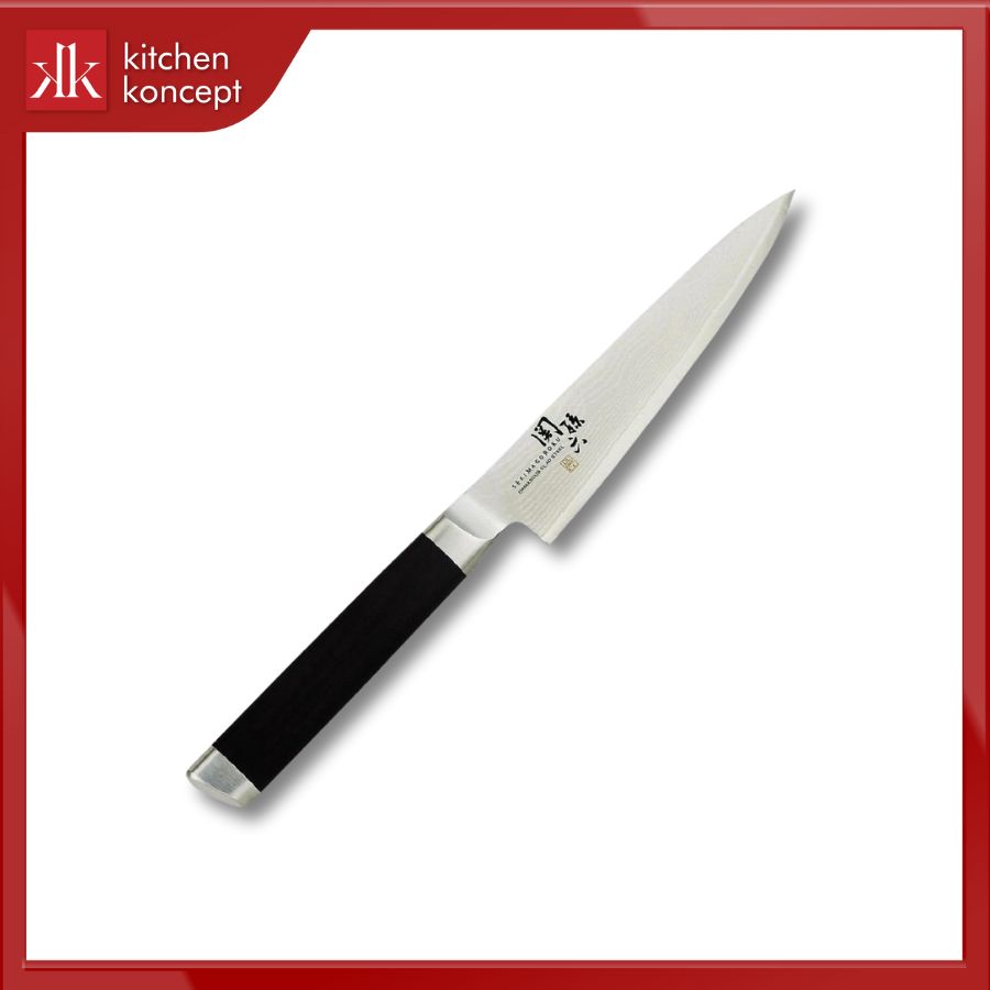 Dao gọt Seki Magoroku Damascus 15cm