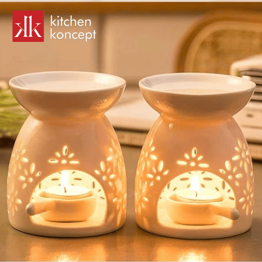 Đèn xông tinh dầu bằng nến