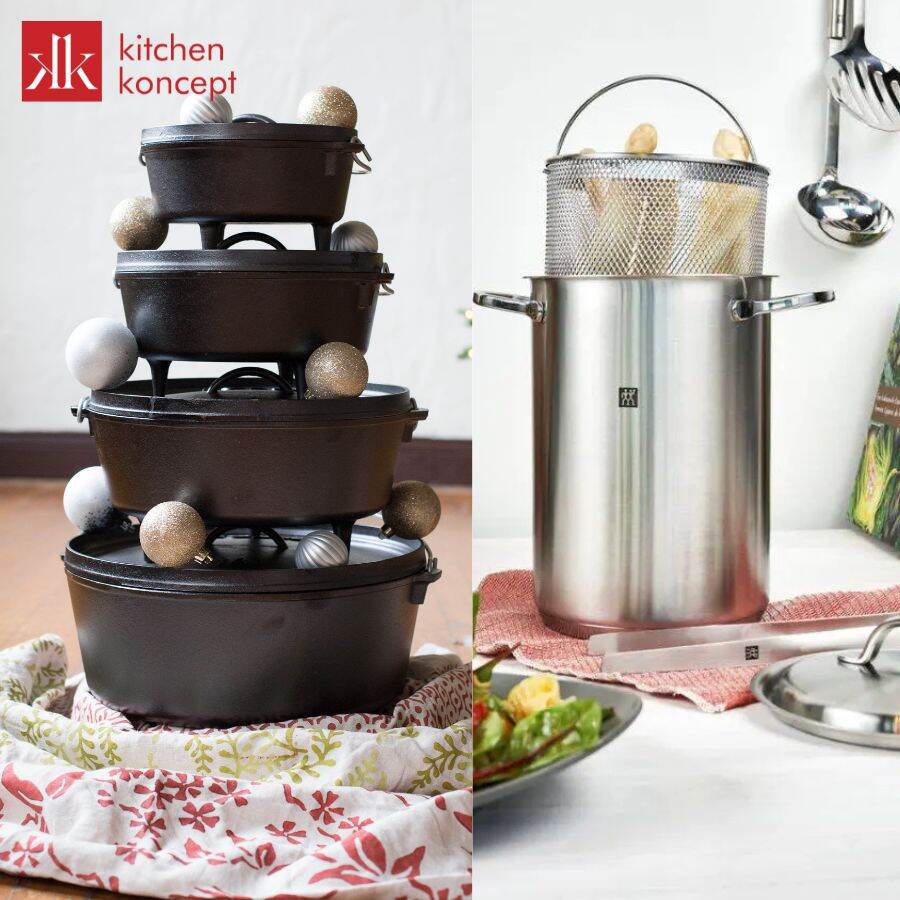 Điểm giống nhau giữa nồi inox và nồi gang