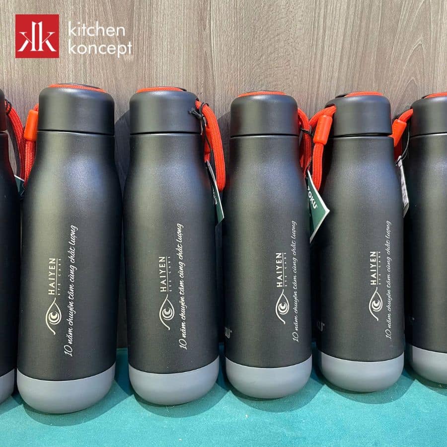 Gắn kết đội nhóm với bình giữ nhiệt in logo