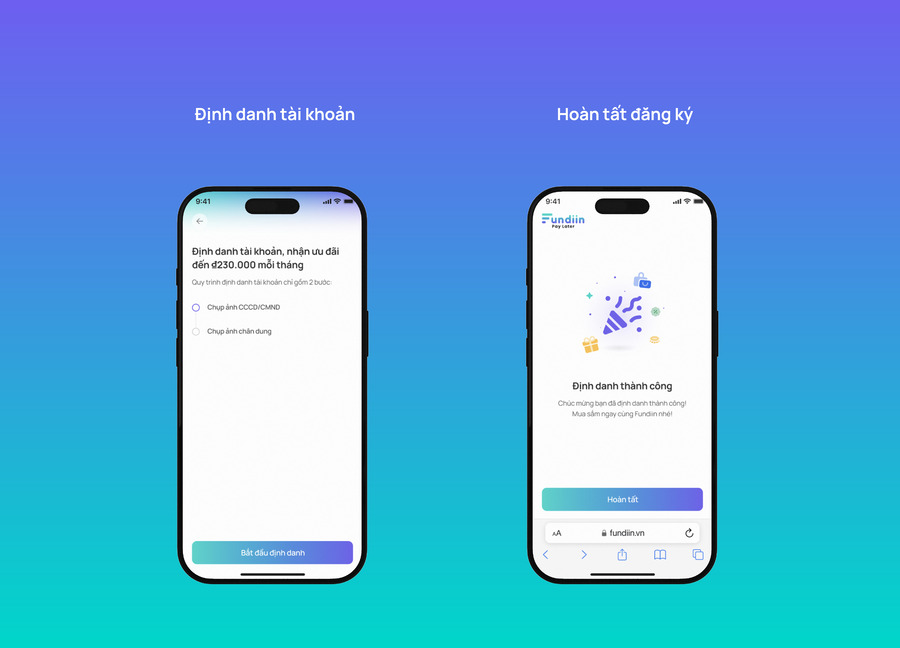 Thanh toán trả sau với Fundiin