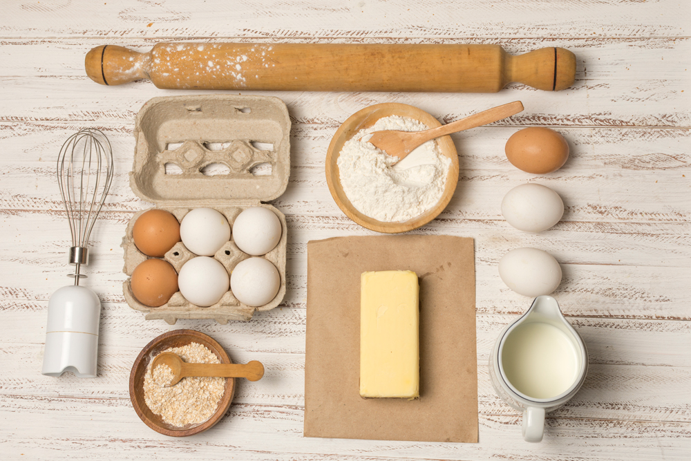 Nguyên liệu & dụng cụ cần thiết để làm bánh mì