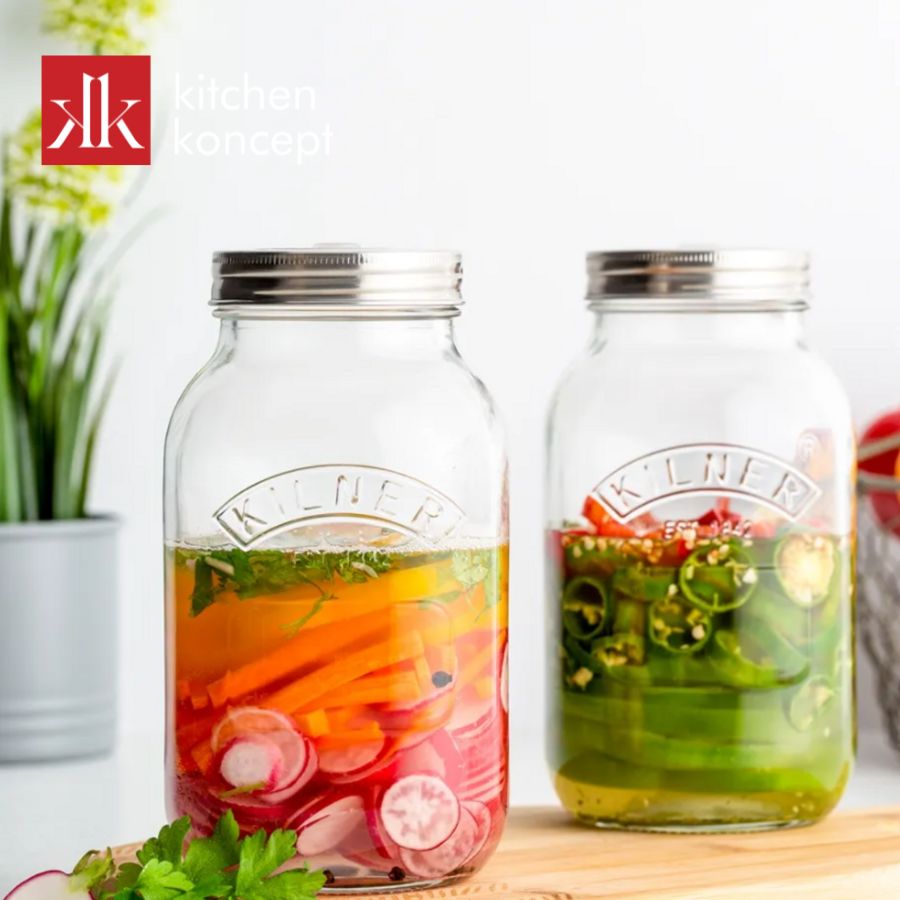 Hũ thủy tinh có thiết kế kín khí giữ trọn hương vị thực phẩm