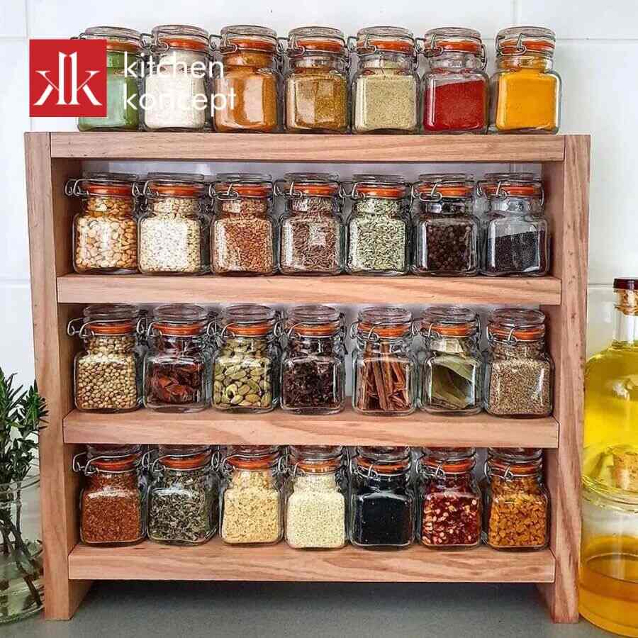 Hũ thủy tinh Kilner bảo quản các loại gia vị