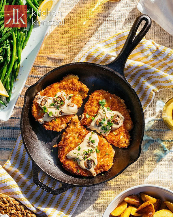 Nồi gang Lodge tiết kiệm năng lượng